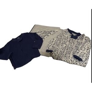 Baby Pajamas Honest 100% Organic Cotton 3/6M 2 Sleepers &Reversible Blanket New